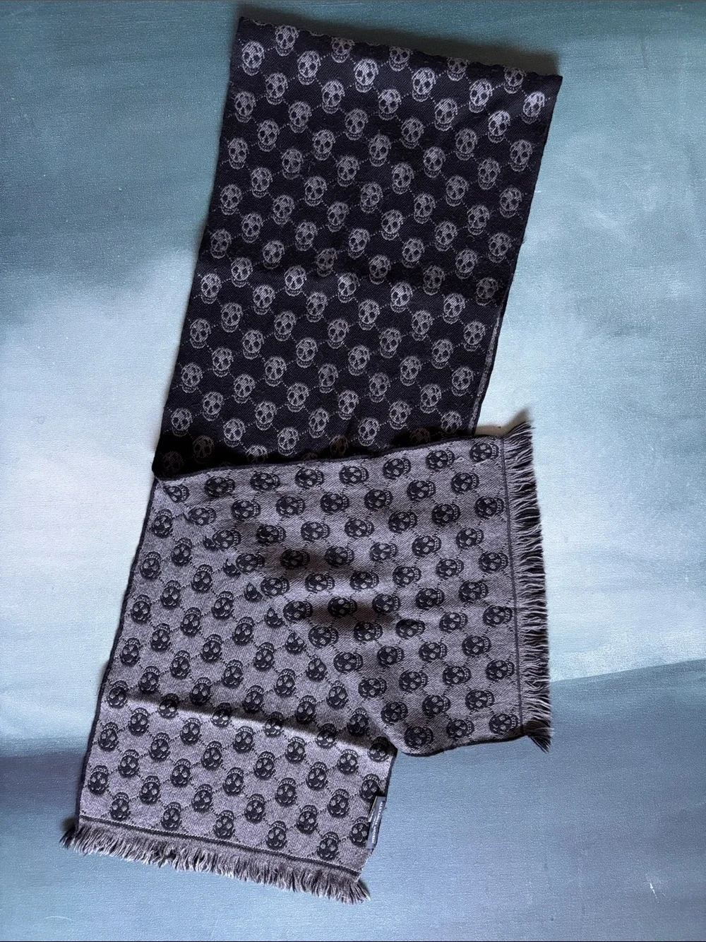 Alexander McQueen Wool Scarf Vintage Y2K